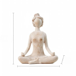 Kerge Luksus P&otilde;hjamaade Abstraktne Kunst Figuurid Jooga T&uuml;druku Kaunistused Kohviku Akna Moodsad Lihtsad Pehmed Dekoratsioonid