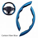 S&uuml;sinikkiust seemisnahast autoosade ohutus libisemisvastane roolikate Universaalne auto rooliratta kaitse autotarvikute jaoks