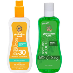 Australian gold spray gel colorless SPF30 + Aloe after sunbathing