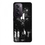 Coque de t&eacute;l&eacute;phone - Maniacase - Oppo Reno 12 5G - Silicone - Souple - Bts nuit &eacute;toil&eacute;