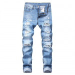 Uued Meeste Teksade Br&auml;ndid Sirged Teksad Meestele Lukuga Auk Streetwear Vabaaja P&uuml;ksid Denim P&uuml;ksid Pantalones Hombre Y2K R&otilde;ivad 42