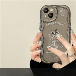 Sobib Apple 14promax mobiiltelefoni &uuml;mbrisele IPhone 15 t&auml;iskate kukkumisvastane 12mini t&auml;isekraan liblikas 13 l&auml;bipaistev pehme iPhone 11