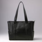 Kandekott Moekas Suure mahutavusega Naiste kott Elegantne ja Lihtne K&auml;ekott must