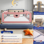 Paksust torust beebi voodi&auml;&auml;rne kaitsepiire - Kukkumisvastane voodipiire 1.8m