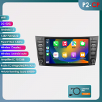 Ossuret 8 Mercedes Benz E-klassi W211 E200 E220 E300 E350 E240 E270 E280 W219 jaoks koos autoraadio toe, juhtmevaba intelligentse DVR-i, Carplay ja Android Auto'ga P2CP 4Core 2G 32G