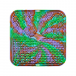 Pet Lick Silikoonmatt koertele Lemmiklooma aeglase toidu taldrik Koerte vannitamine H&auml;irimine Silikoonist koeraimeja Toidukoolitus Koerte s&ouml;&ouml;tja tarvikud