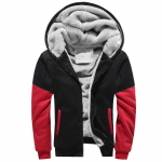 Meeste pullover talvetreening fliisist kapuutsiga jakid t&auml;ist&otilde;mblukuga villased soojad paksud mantlid XXXL