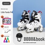 Vilkuvad reguleeritavad laste rulluisud XS (Fits size 25-29, ages 2-4) 27-30#