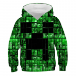 2025 Uued Minecrafti Pop Kapuutsid Lastele T Kapuuts Kawaii Zombi Multikas Poiste ja T&uuml;drukute Topid Riided 4 5 6 7 8 9-14 Aastastele 11-12 Years