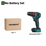 NEWBENY 80 Nm harjadeta elektriline puur 3-&uuml;hes juhtmeta l&ouml;&ouml;kpuur elektriline kruvikeeraja j&otilde;ut&ouml;&ouml;riistad 18V akule Without Battery