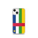Coque T&eacute;lephone Drapeau R&eacute;publique centralfricaine - iPhone 13 mini