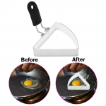 Breakfast Making Easy to Clean Reusable Pancake Model Egg Cooking 9x8.8cm