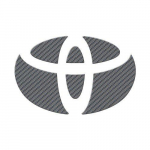 HASEPRO Maagiline s&uuml;sinik rooli embleem (Relvametall) Toyota iQ / Alphard / Vellfire / Prius CEST1GU Toyota iQ / Alphard h&otilde;be