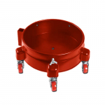 Veerev &Auml;mbrik&auml;ru 360&deg; P&ouml;&ouml;rlev &Auml;mbri Rull Eemaldatav Rattaalusega K&auml;ru Hoiuriiul Raskekaaluline Autopesuvahendid Tarvikud