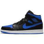 Air Jordan 1 Mid Must Hyper Royal Meeste tossud Sinine Kuninglik Sinine Valge 554724-068 43