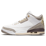 A Ma Mani&eacute;re x Air Jordan 3 Retro SP Raised By Women Naiste tossud Lilla Valge Keskmine Hall DH3434-110 35.5