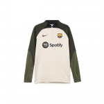 Nike Barcelona FC 23-24 Kiiresti kuivav poollukuga treeningus&auml;rk Meeste Topid Sinakasroheline DX3102-222 S