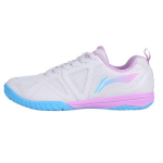 Li Ning Kangas S&uuml;nteetiline Nahk P&otilde;rutust Summutav Libisemisvastane Kulumiskindel Madalad Treeningjalatsid Unisex Tossud Valge Sinine APTT007-1 36⅓