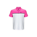 Under Armour Playoff Color Block Golfi Polo S&auml;rk Meeste topid Valge 1362495-002 L