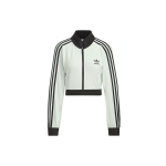 Adidas Originals L&uuml;hike Jakk V&auml;rviplokk Retro Spordistandkrae Jakk Naiste Jakk Linane-Roheline IY9460 XS