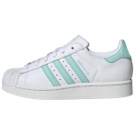 Adidas Superstar 2 Valge Pooll&auml;ikiv Akva Naiste Tennised Pilvevalge Lihtne M&uuml;ndiroheline JH7060 37⅓