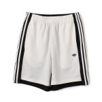 Adidas Originals SS25 Br&auml;ndi Logo Mood Mitmek&uuml;lgsed Triibulised Spordip&uuml;ksid Unisex L&uuml;hikesed P&uuml;ksid Valge Must KA3835 XS