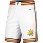 Nike San Antonio Spurs 2023/24 City Edition Swingman Mugavad l&uuml;hikesed p&uuml;ksid Unisex l&uuml;hikesed p&uuml;ksid Valge DX8719-100 XL