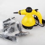 K&otilde;rge temperatuuriga aurupuhasti k&ouml;&ouml;gi ja pliidi&otilde;hupuhasti desinfitseerimiseks EU Plug (Machine + 9-piece set)