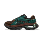 Li Ning Fierce Steed BOW Trendikad Moodsad Toetavad Stabiilsed Vastupidavad Madalad Vabaaja Jalan&otilde;ud Meeste Vabaaja Jalan&otilde;ud Roheline Pruun AZGU061-4 39⅔