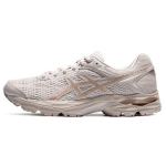 Asics Gel-Flux 4 Mugav Spordikangas S&uuml;nteetiline Nahk Vastupidav Madalad Jooksukingad Naiste toss Beige Kuldne 1012A523-252 39