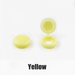 10/100 tk praktiline kruvipoldi kattekork Plastikust isekeermestav kruvi Dekoratiivne kattemutterpolt kaitsekatte m&ouml;&ouml;bel riistvara 10pcs helehall v&auml;rv