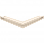 Vent Cover LUFT nurk 56x56x6 kreem Slim