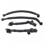 4 tk vasak+parem karteri tuulutus toru 11157575641 BMW 550i 650i 750i X5 X6 jaoks