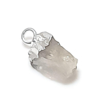 Crystal Rough Gemstone Handmade 925 Sterling Silver Jewelry Pendant 0.59 y4n35