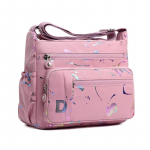 Veekindel naiste &otilde;lakott, suur mahutavus, mitmeotstarbeline moekott, mitmekihiline naiste k&auml;ekott Crossbody kott roosa