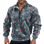 Meeste &uuml;hev&auml;rviline velvetist lukuga kaelusega pikkade varrukatega topp meeste vabaaja rev&auml;&auml;rkrae topp XL punane