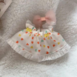 Nukuriided Moer&otilde;ivad Kaarrihm Lilleline seelik 17cm Nukuriided Nukud Aksessuaarid Armsad v&auml;ikesed riided fit 17cm Labubu Doll