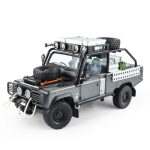 1/24 Land Rover Defender 110 Sulamist Valatud SUV Mudelauto Poiste S&uuml;nnip&auml;evakingitus Siseruumidesse Kodu Kollektsioon Hobi Kaunistused hall