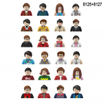 Linnategelased Tegevusfiguurid Ehituskivid Politseinik &Otilde;petaja Tulet&otilde;rjuja Amet Minikujukesed Nukud Tellised Komplekt Lastele M&auml;nguasjad