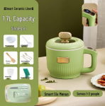 Mini elektripliit: K&otilde;ik-&uuml;hes aeglane pliit, nutikas riisikeetja, pudrukeetja, supipott, ideaalne &uuml;hiselamutesse