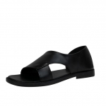Meeste Suvised Rooma Sandaalid Pehmest Nahast Sandaalid Hingavad Libisemiskindlad Rannakingad Meestele &Auml;rikleidi Sandaalid Zapatos Hombre 6 must