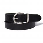 haldeni ringpandlaga lehma nahast v&ouml;&ouml; (T028_must) black