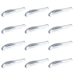 Vortex generaator 12 tk M&uuml;ra v&auml;hendamine Kokkup&otilde;rkevastane Lihtne paigaldada Auto v&auml;lispind Auto lisatarvikud Auto viimistluse kaitse L&auml;bipaistev