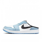 Meeste vabaajajalatsid Air Jordan 1 Mule Golf University Blue FJ1214-400, suurused EU 42.5 valge/sinine