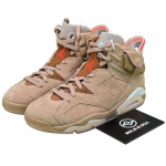 Air Jordan 6 Retro x Travis Scott Mid British Khaki UusDH0690-200 EU 35.5