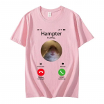 Dank Meme Hamster j&otilde;llitav esikaamera Hampter Calling T-s&auml;rk Mood l&uuml;hikeste varrukatega T-s&auml;rgid Suurem&otilde;&otilde;tmelised t&auml;navariided Unisex 4XL