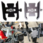 For YAMAHA XSR700 XSR900 XSR 700 900 155 250 Universal Motorcycle Accessories handlebar Mobile Phone Holder GPS stand bracket silver B