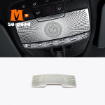 For Mercedes Benz S Class W222 Stainless steel Car Head Front Reading Light Lamp Cover Trim 2014 15 16 17 18 19 Car Front Reading