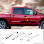 Nissan Titan 2004-2015 auto stiiliga ABS h&otilde;bedane auto uksek&auml;epideme katte trimmikatte kleebis auto v&auml;lisk&uuml;ljele Style 4 pcs