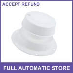 Single RV Plumbing Vent Cap Roof Sewer Vent Covers 1 to 2 38 in OD Universal